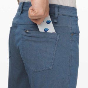 Lululemon ABC Pant Classic Fit - Washed Code Blue 34x34